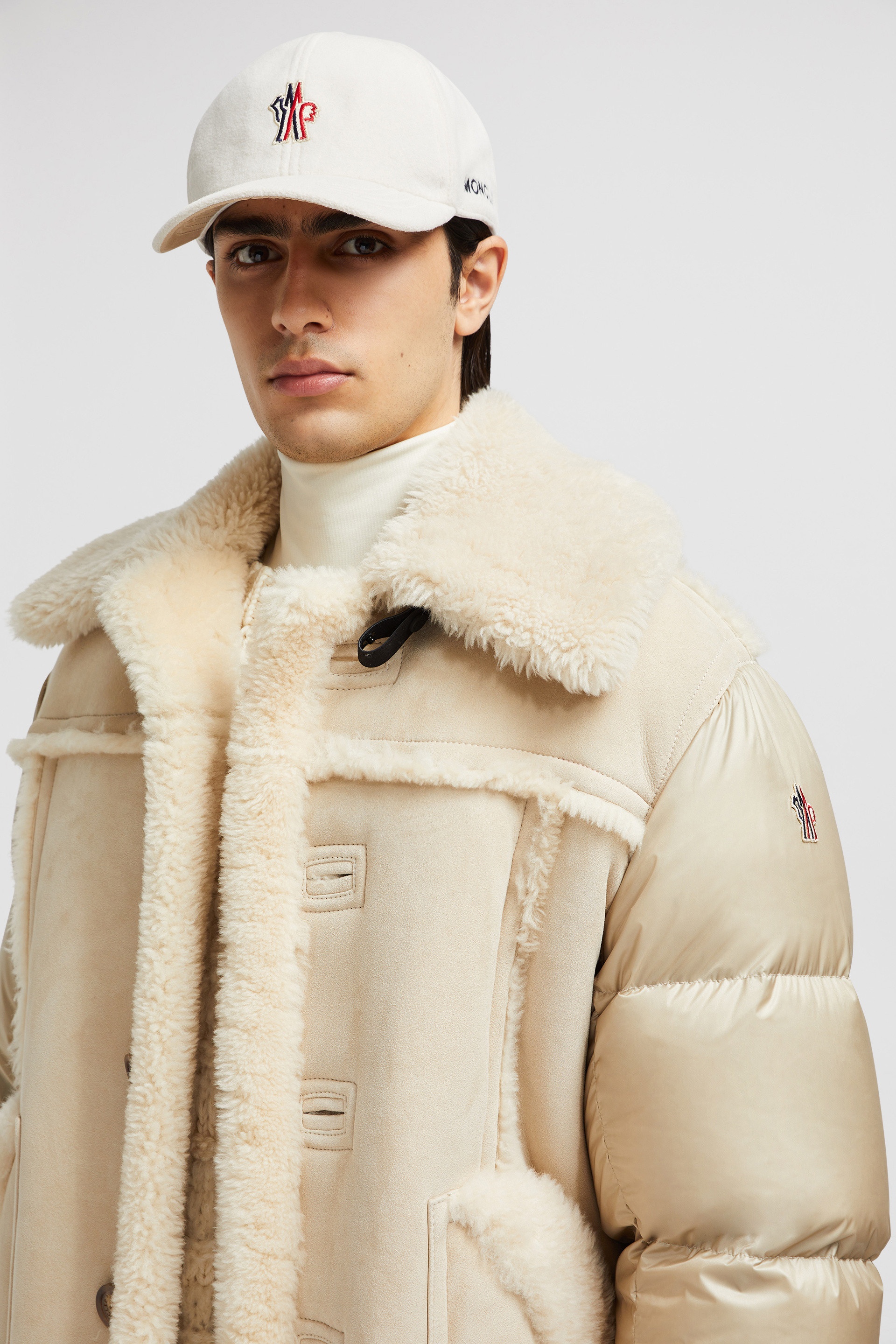 Elbrus Shearling Short Down Jacket - 4