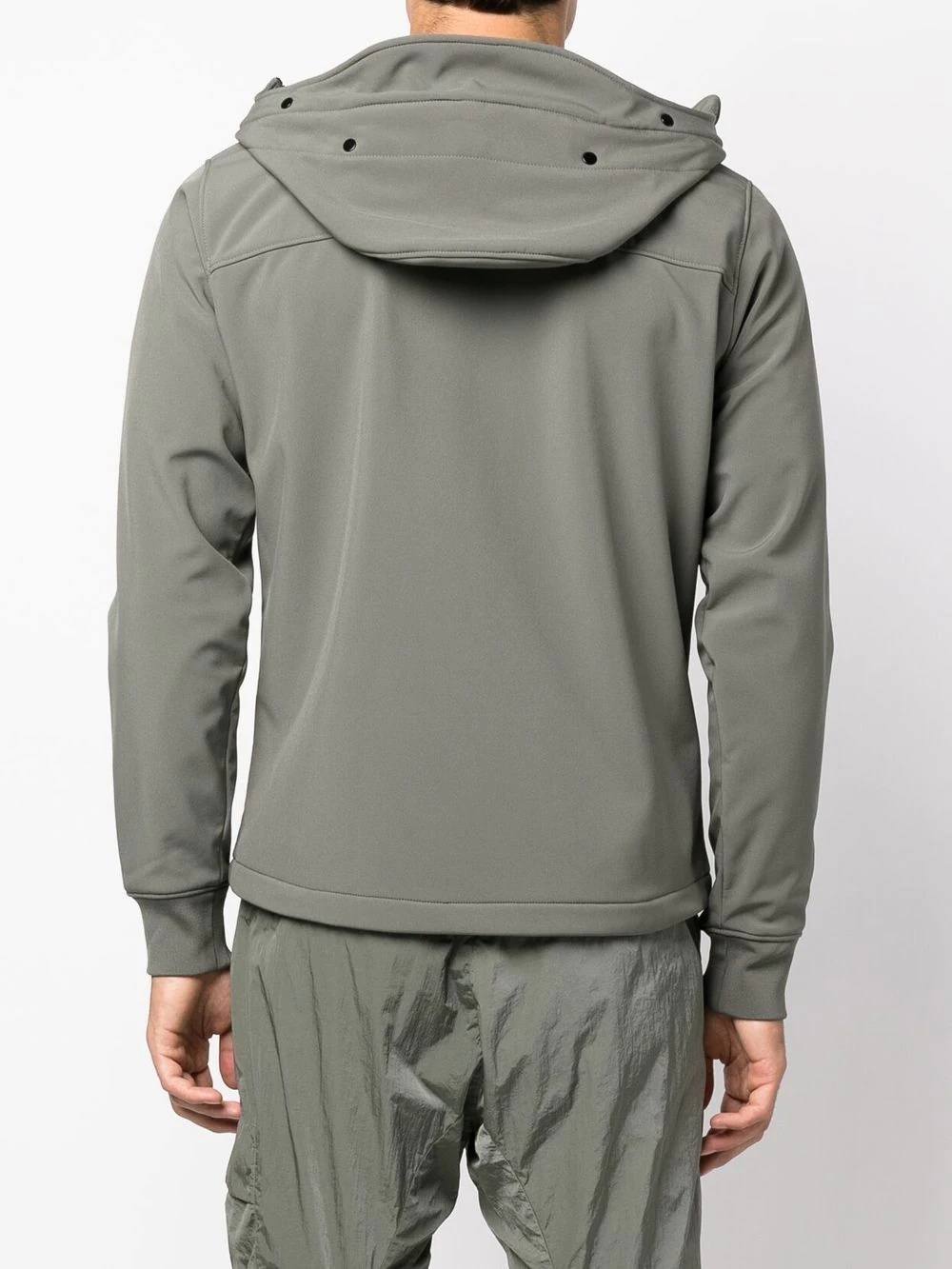 zip-up hooded jacket - 4