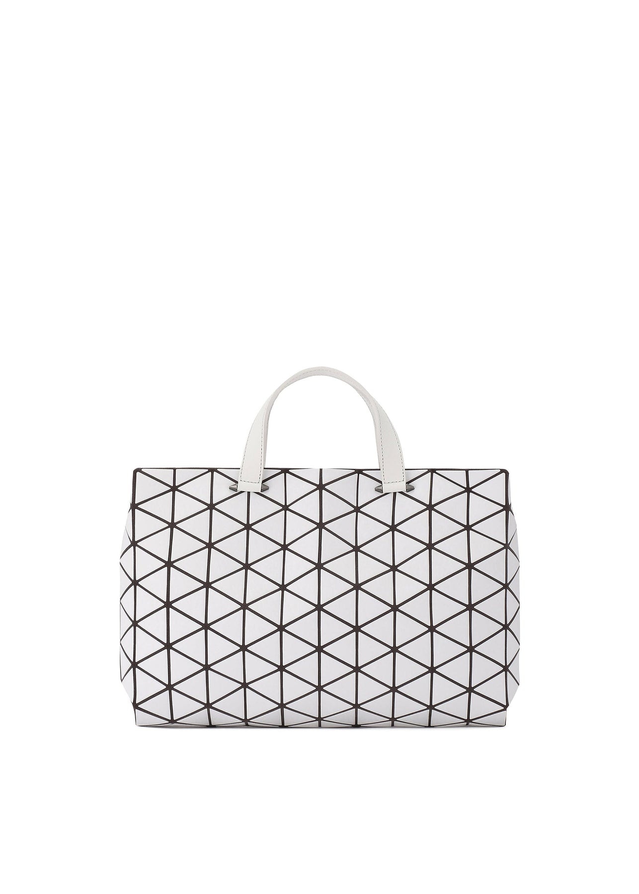 BAO BAO ISSEY MIYAKE Black Tonneau Matte Tote