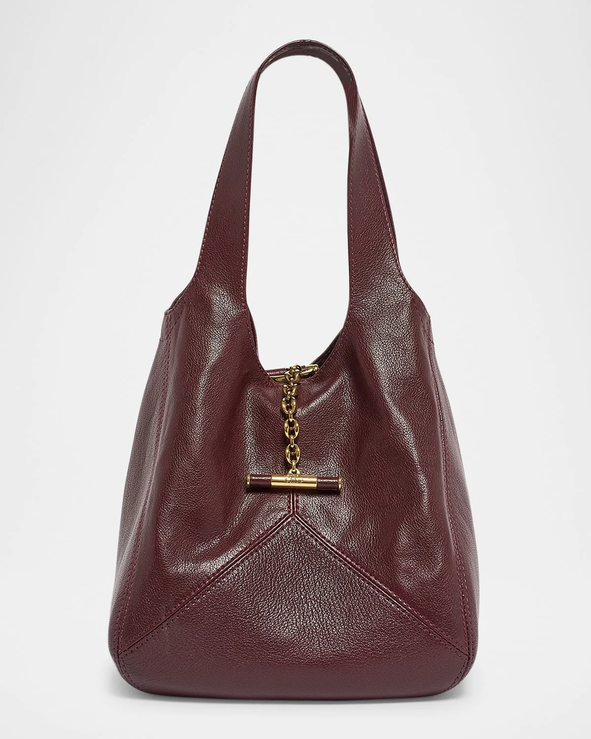 Balloon Small Top-Handle Bag in Leather - 1