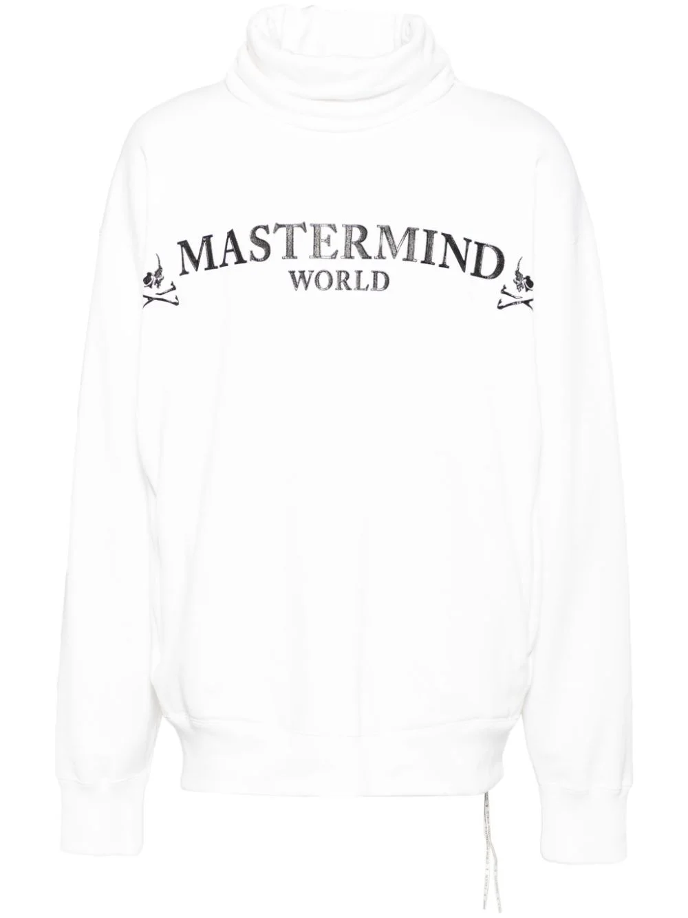logo-print hoodie - 1