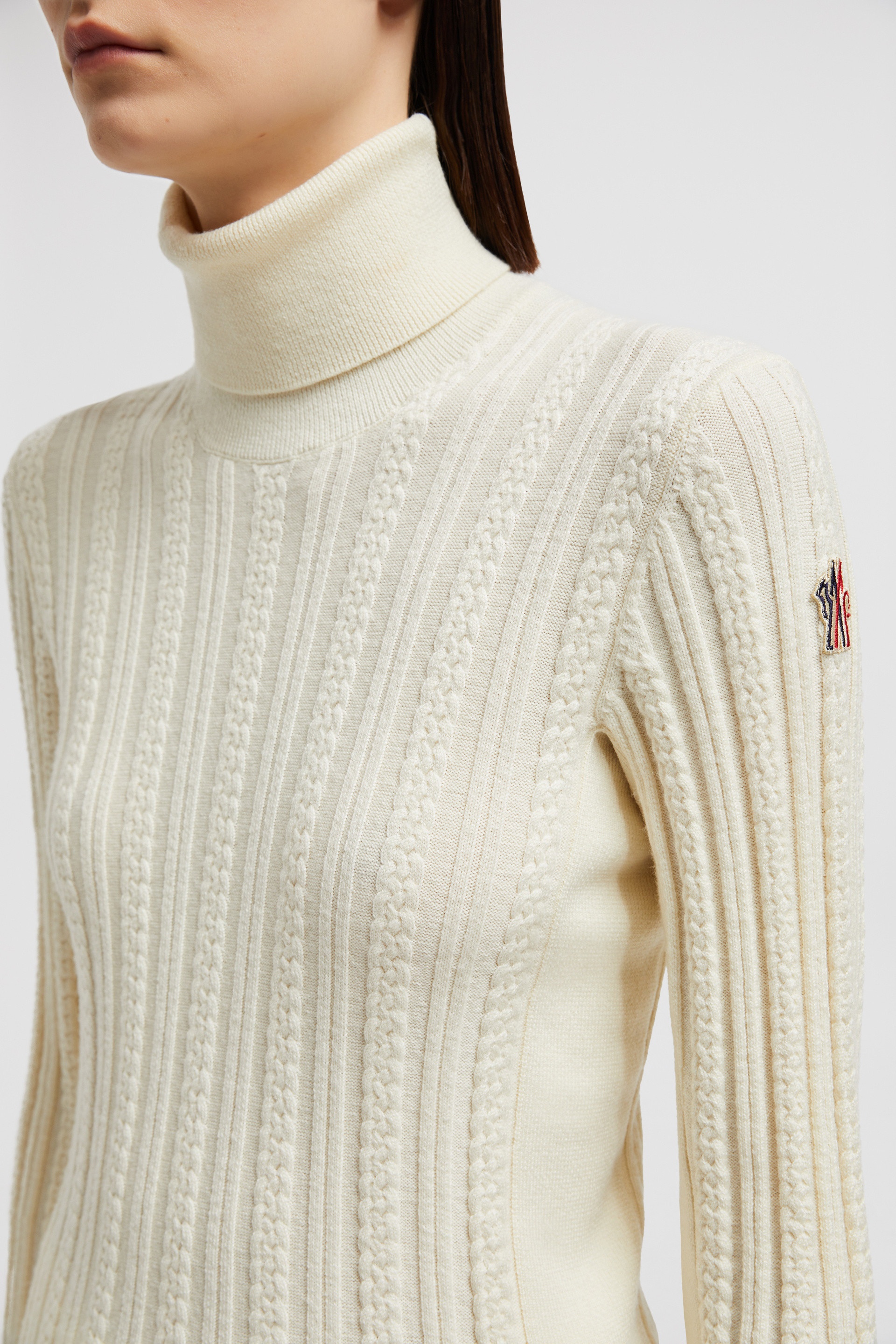 Wool Blend Turtleneck Sweater - 7