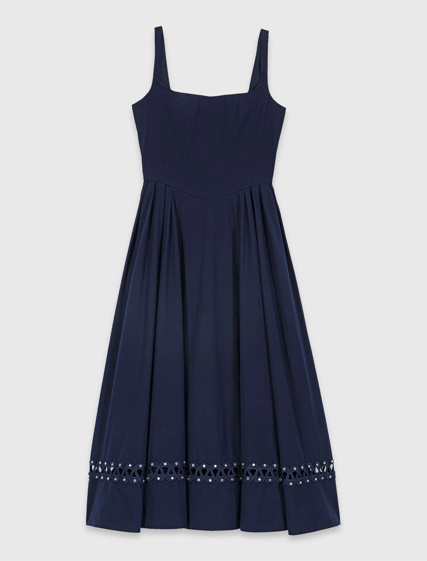 Flared midi dress - 1