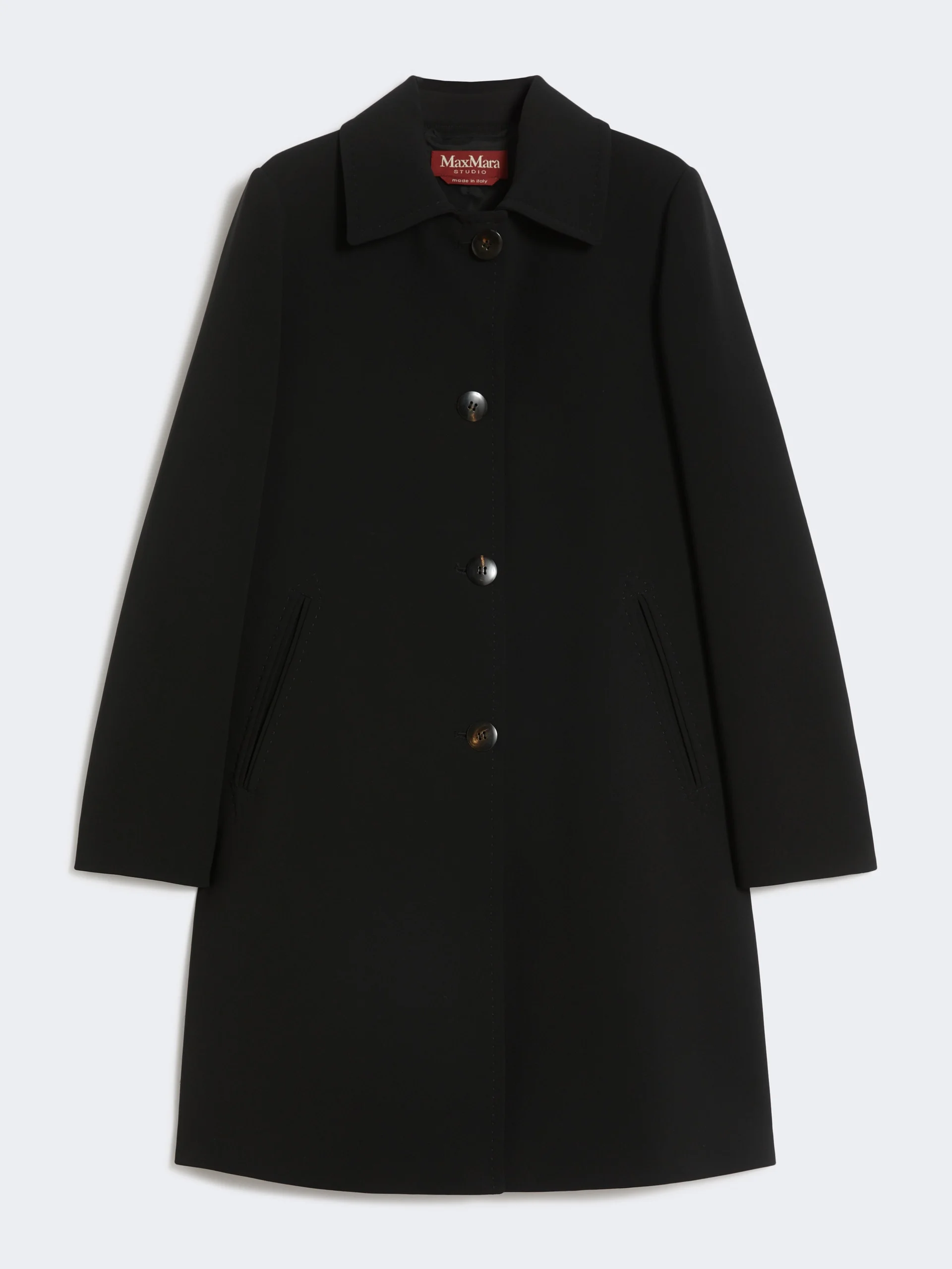 RACCONTO Cady midi coat - BLACK - 1