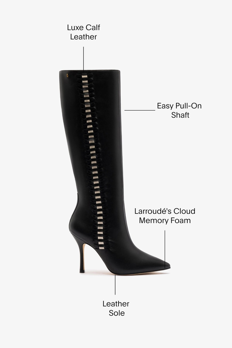 Kate Boot In Black Leather 4