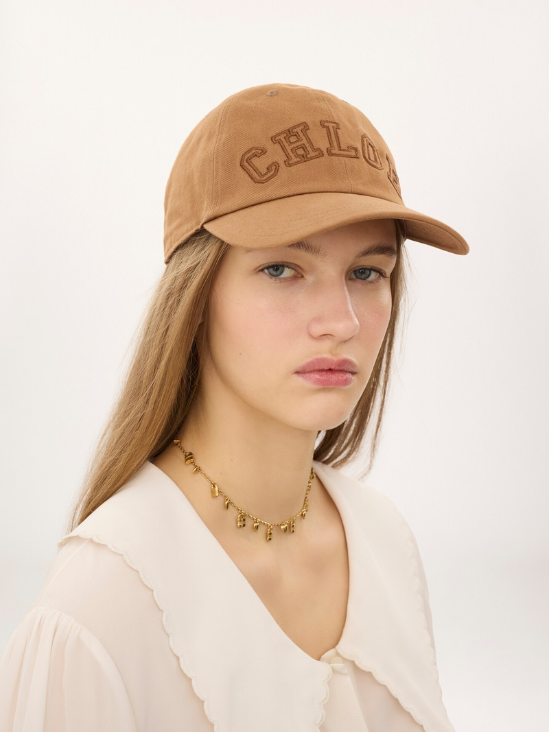 Chloé THE CHLOÉ SIGNATURE CAP IN COTTON outlook