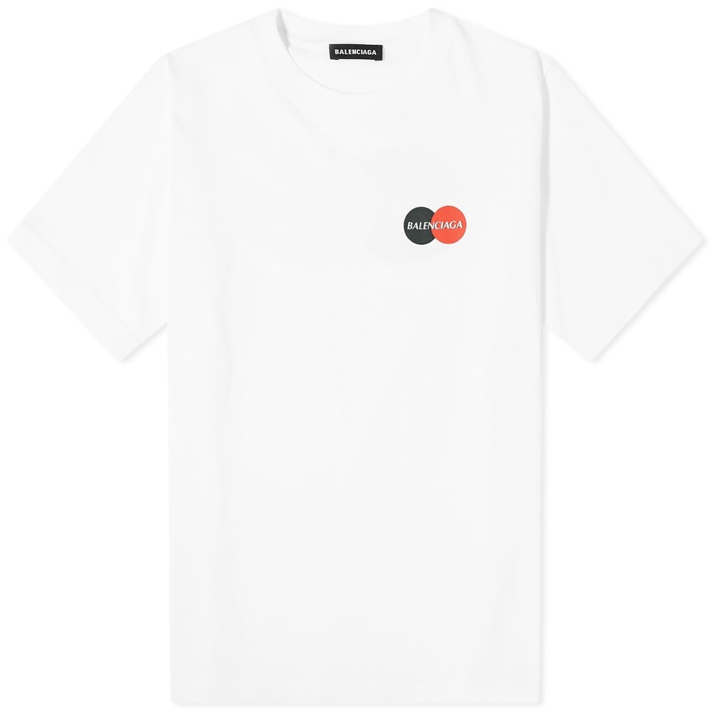 Balenciaga Credit Card Logo Tee - 1