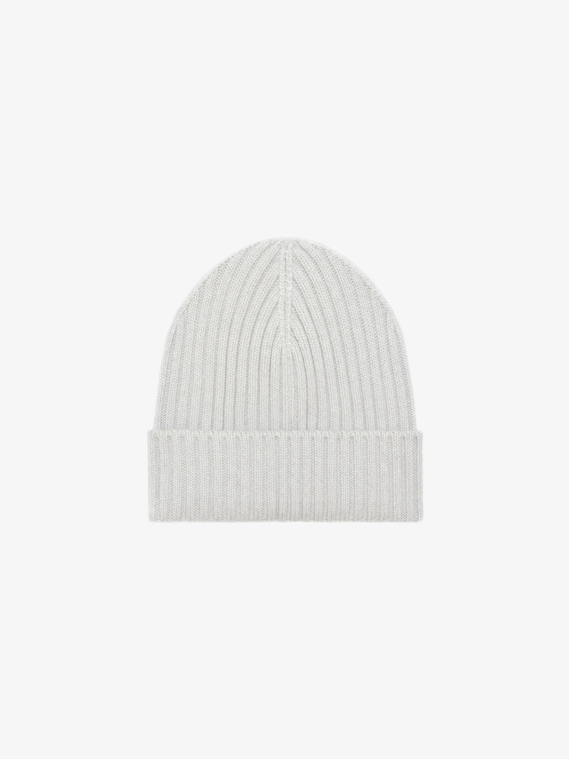 Givenchy RIBBED BEANIE IN WOOL AND CASHMERE outlook