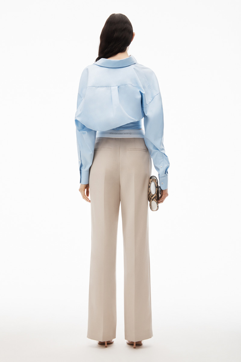 PLEATED TROUSER IN WOOL TAILORING 4