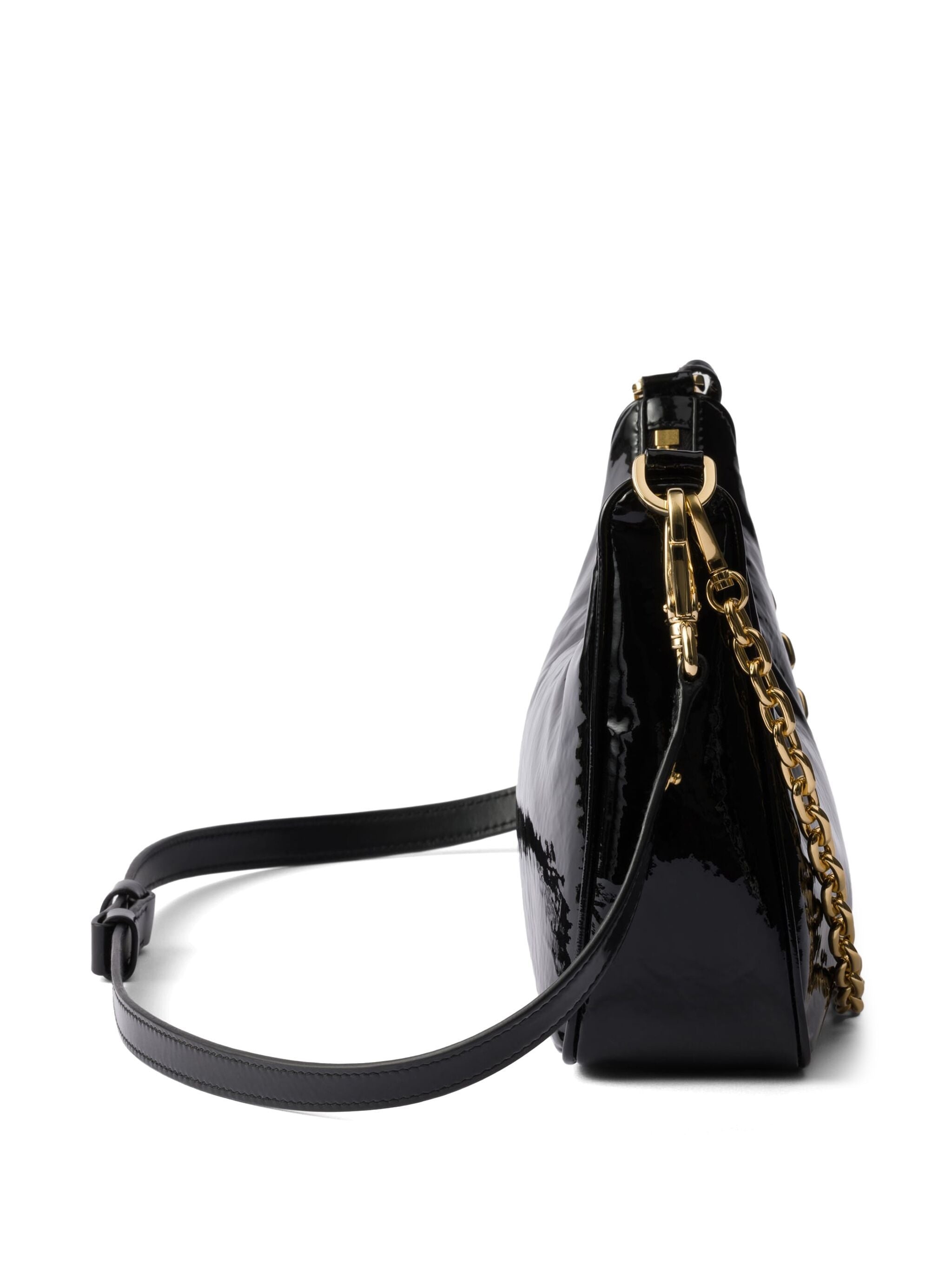 Re-Edition Patent Leather Shoulder Bag - 3