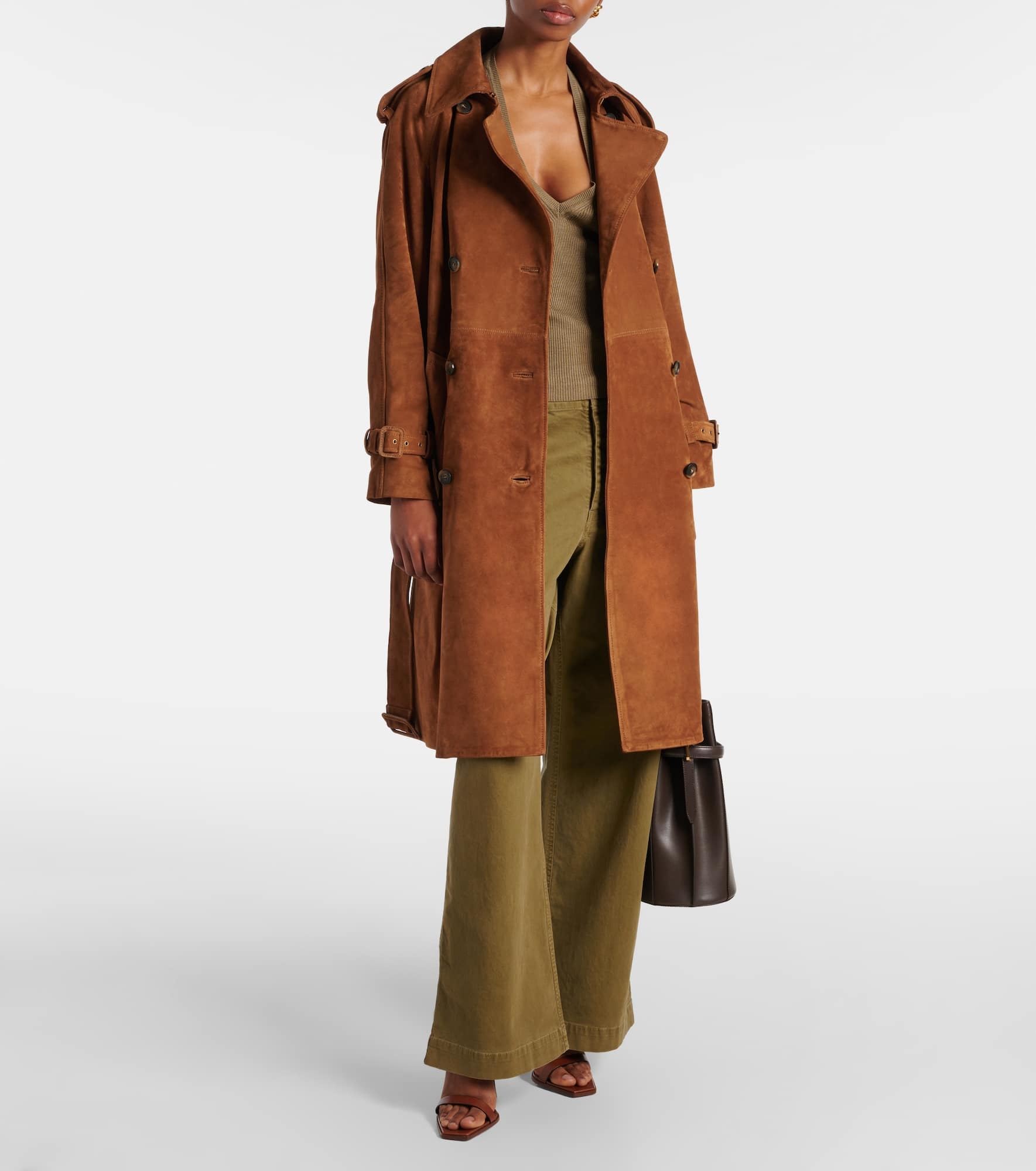 Leon cotton wide-leg pants - 2