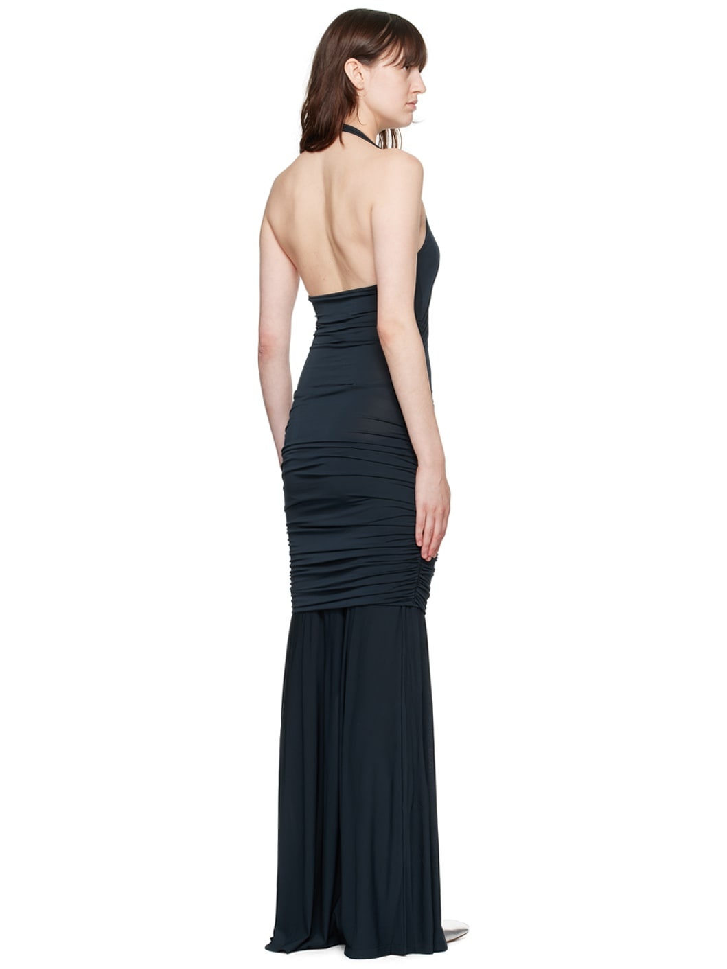 Navy Tilt Maxi Dress - 3