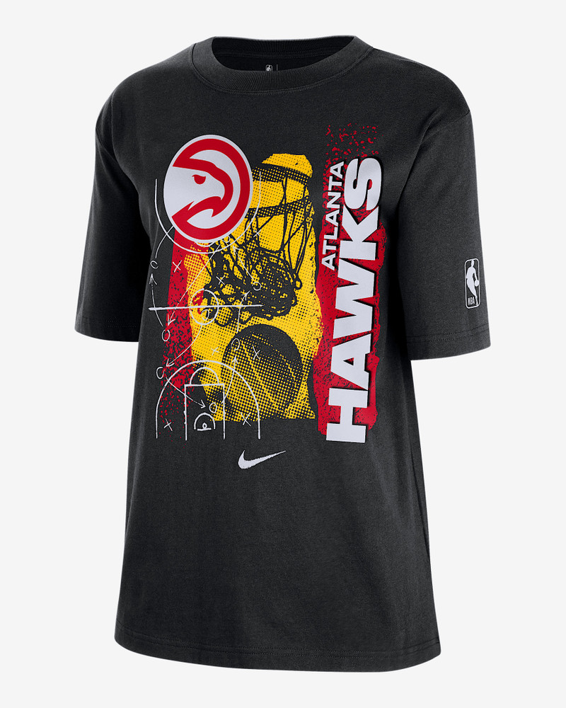 Atlanta Hawks Courtside Women's Nike NBA T-Shirt 1
