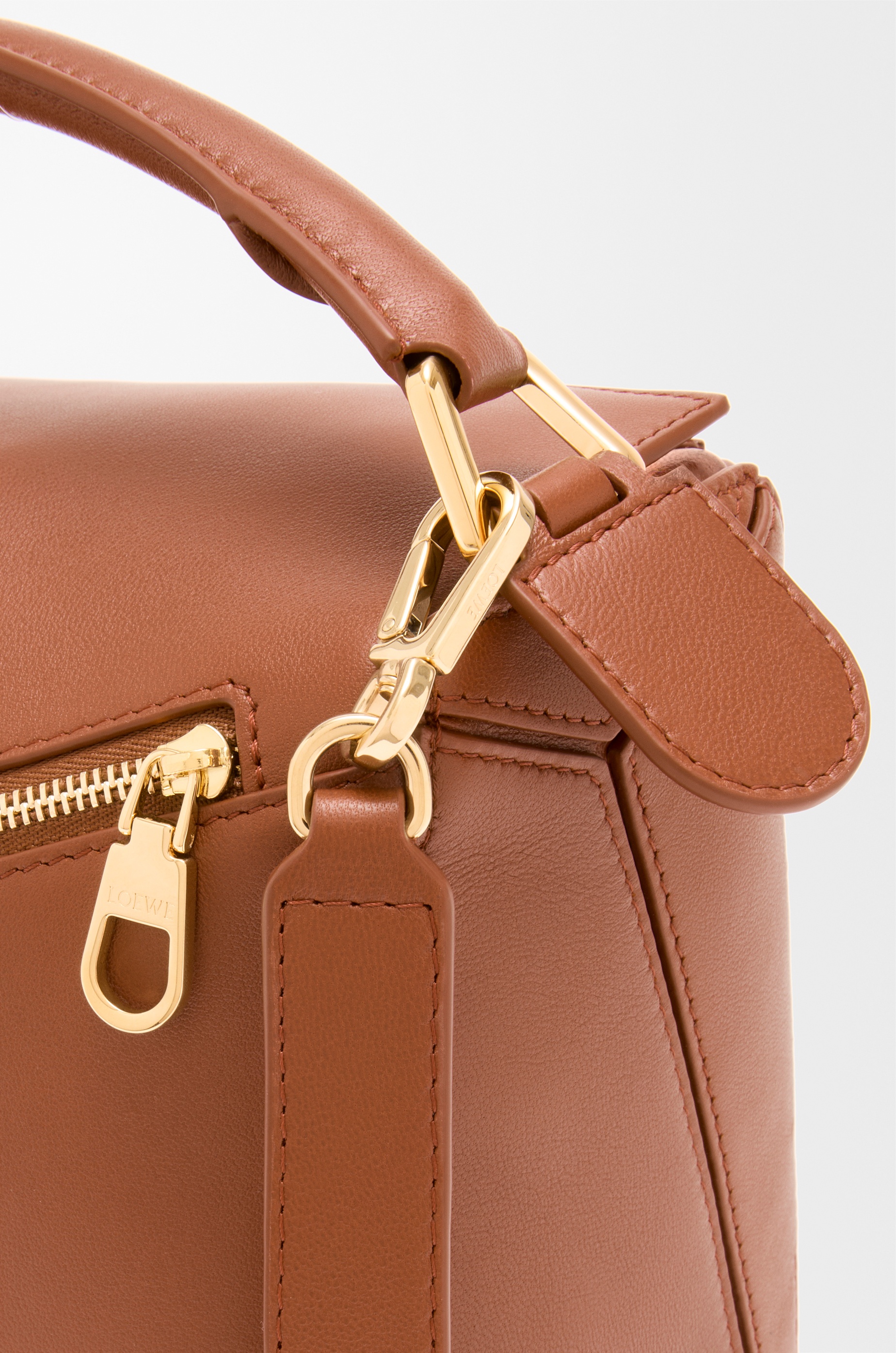 Small Featherlight Puzzle bag in nappa lambskin - 13