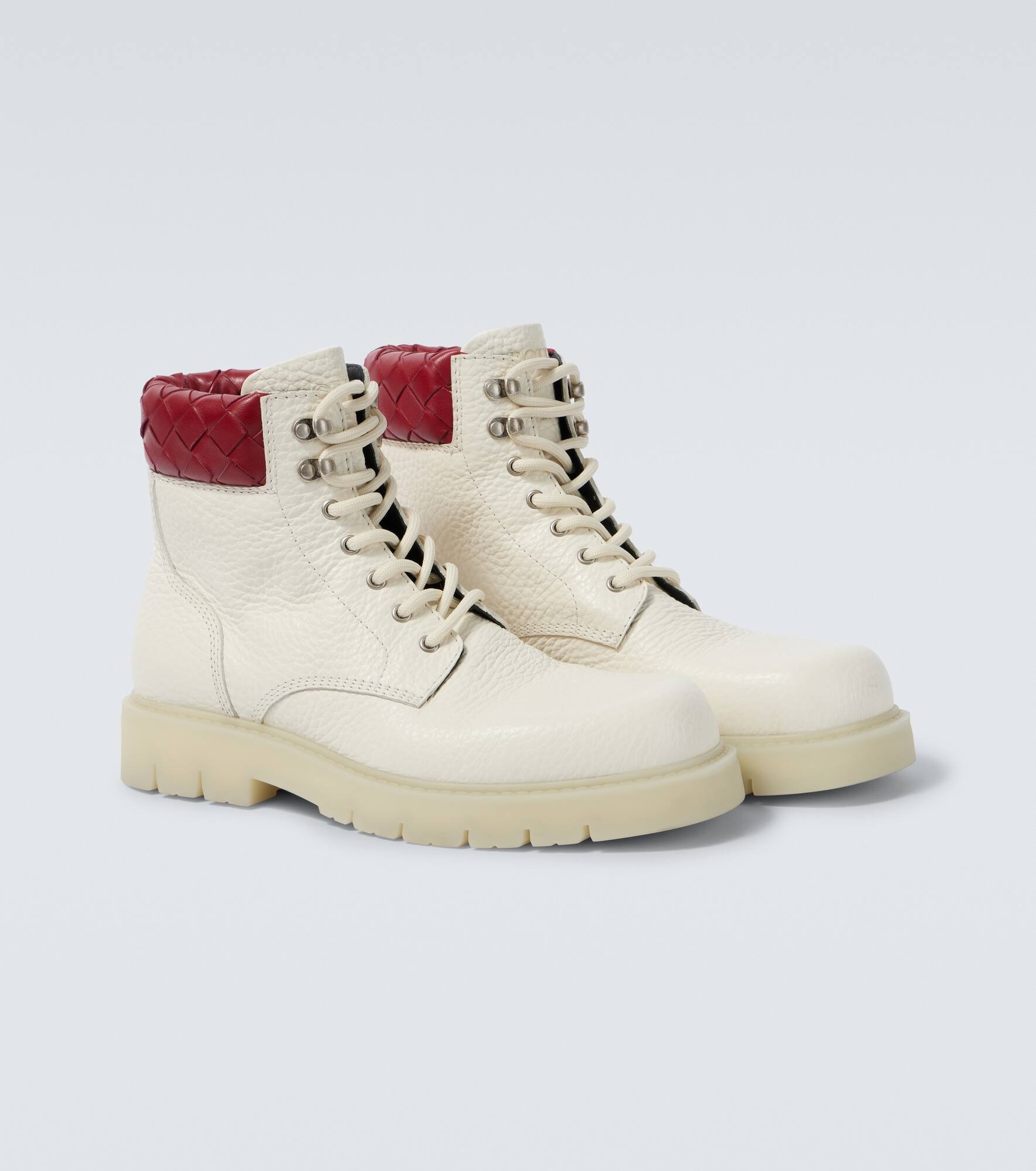 Haddock leather combat boots - 5