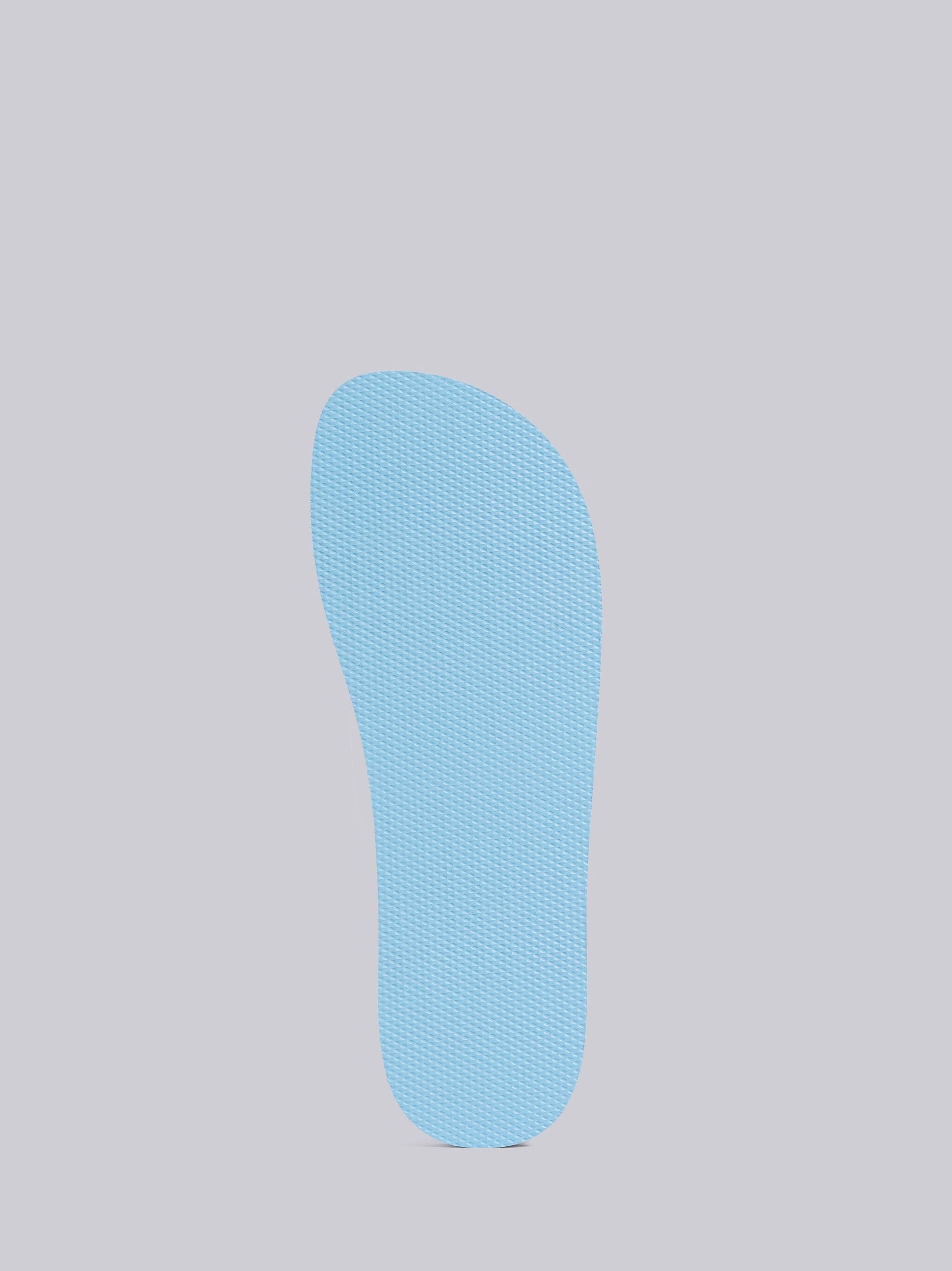 RWB-stripe flip flops - 5