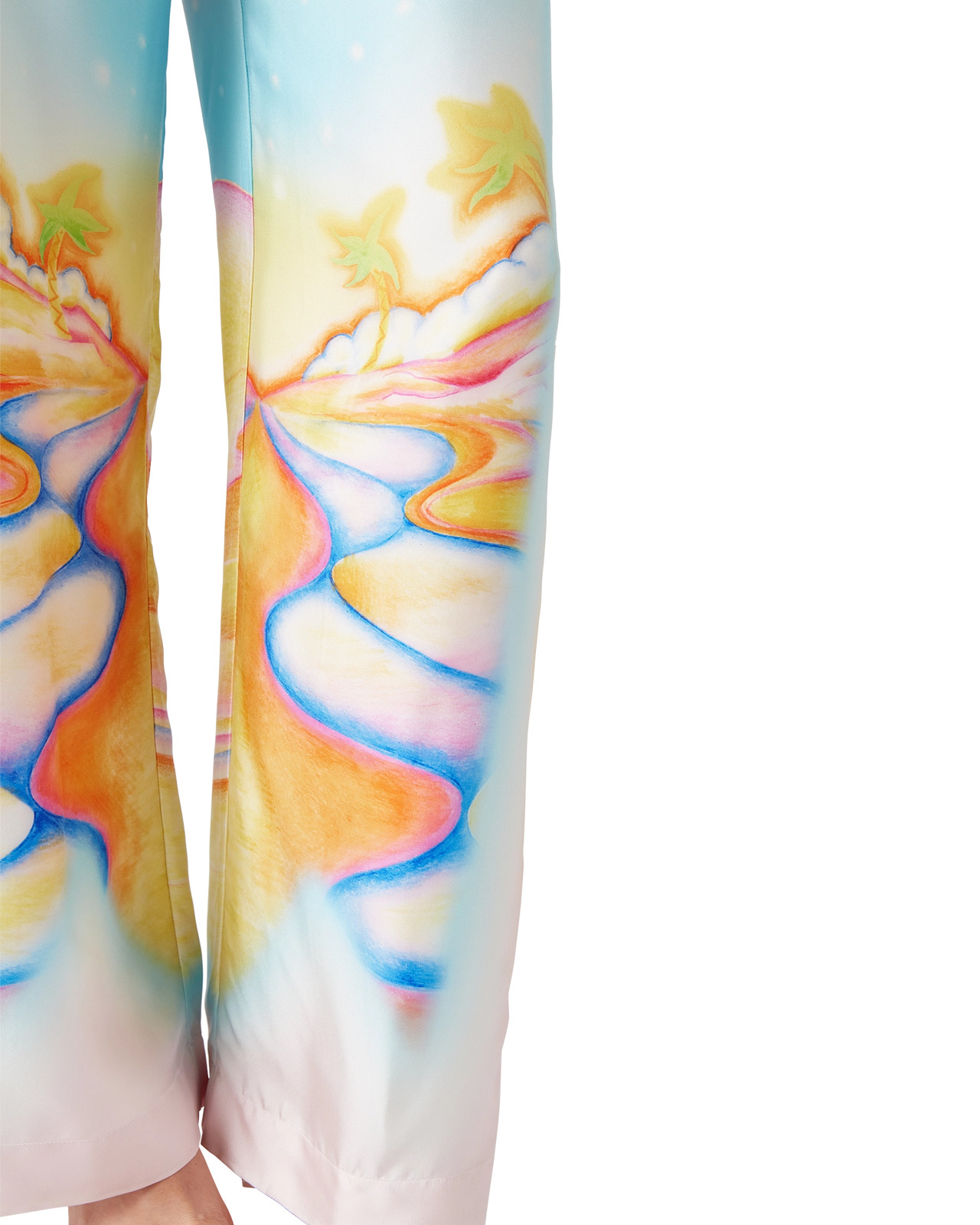 Psychedelic Nirvana Silk Trousers | Casablanca Paris - 5