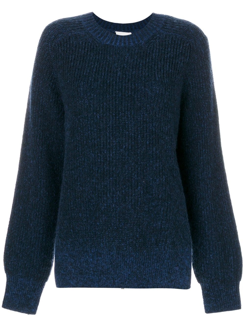 ribbed knit jumper - 1