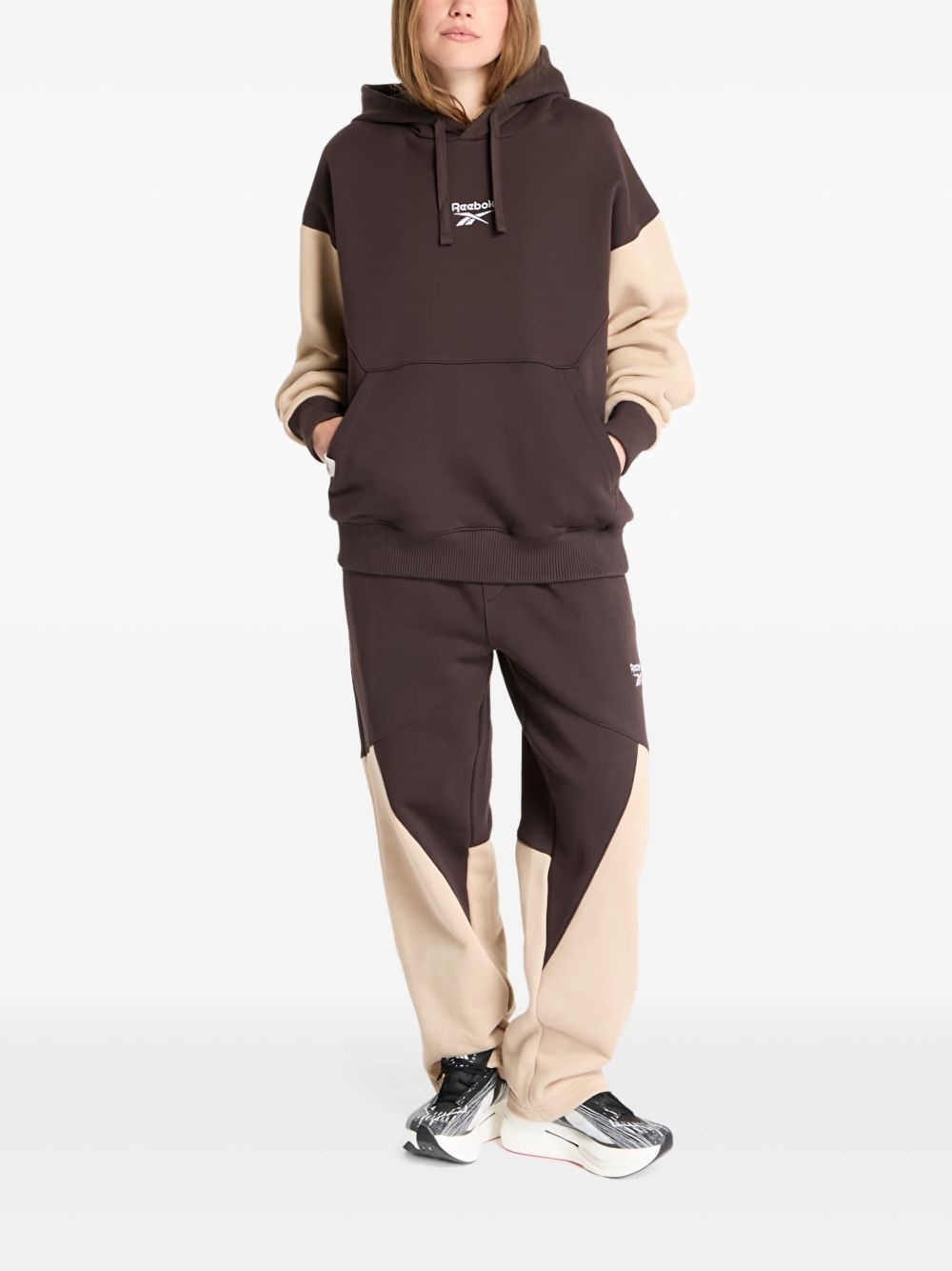 two-tone hoodie - 3