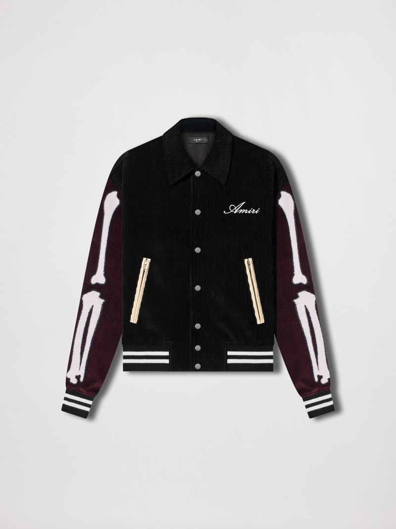 CORDUROY BONES VARSITY JACKET 1