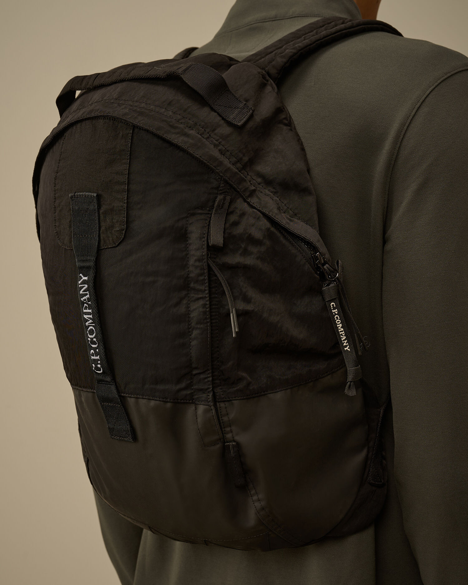 Nylon B Rounded Backpack - 3