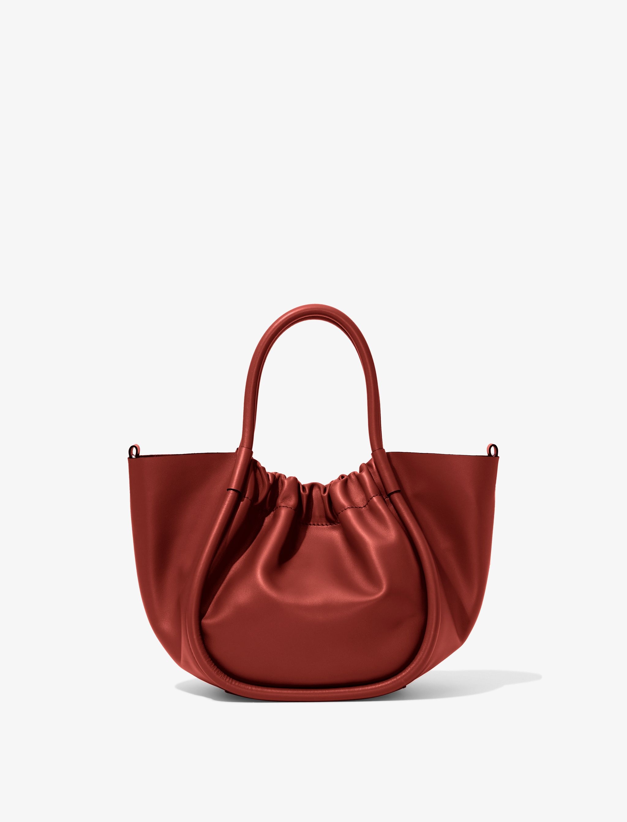 Small Ruched Crossbody Tote - 4