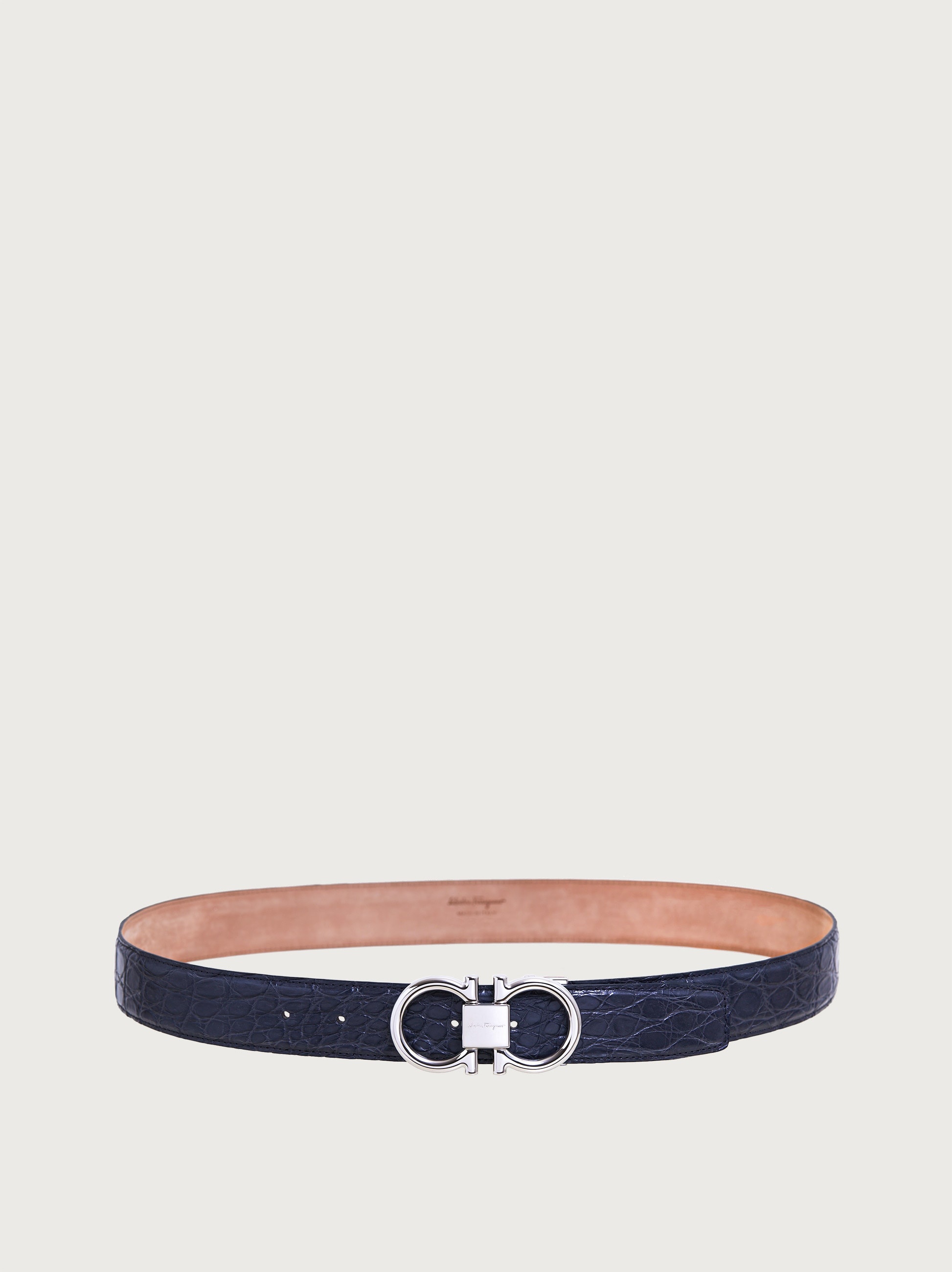 Adjustable Gancini belt - 3