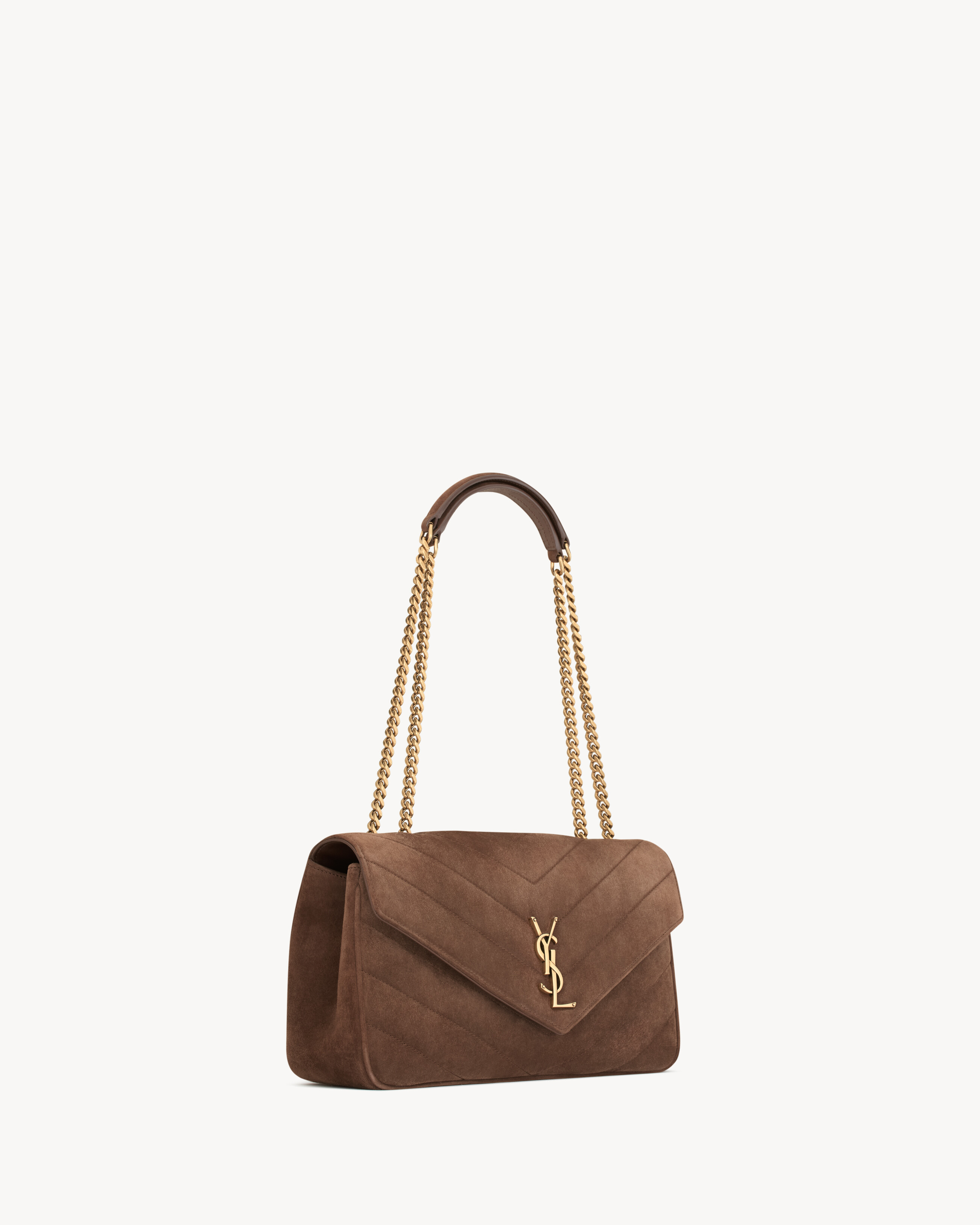 LOULOU MEDIUM IN MATELASSÉ SUEDE - 6