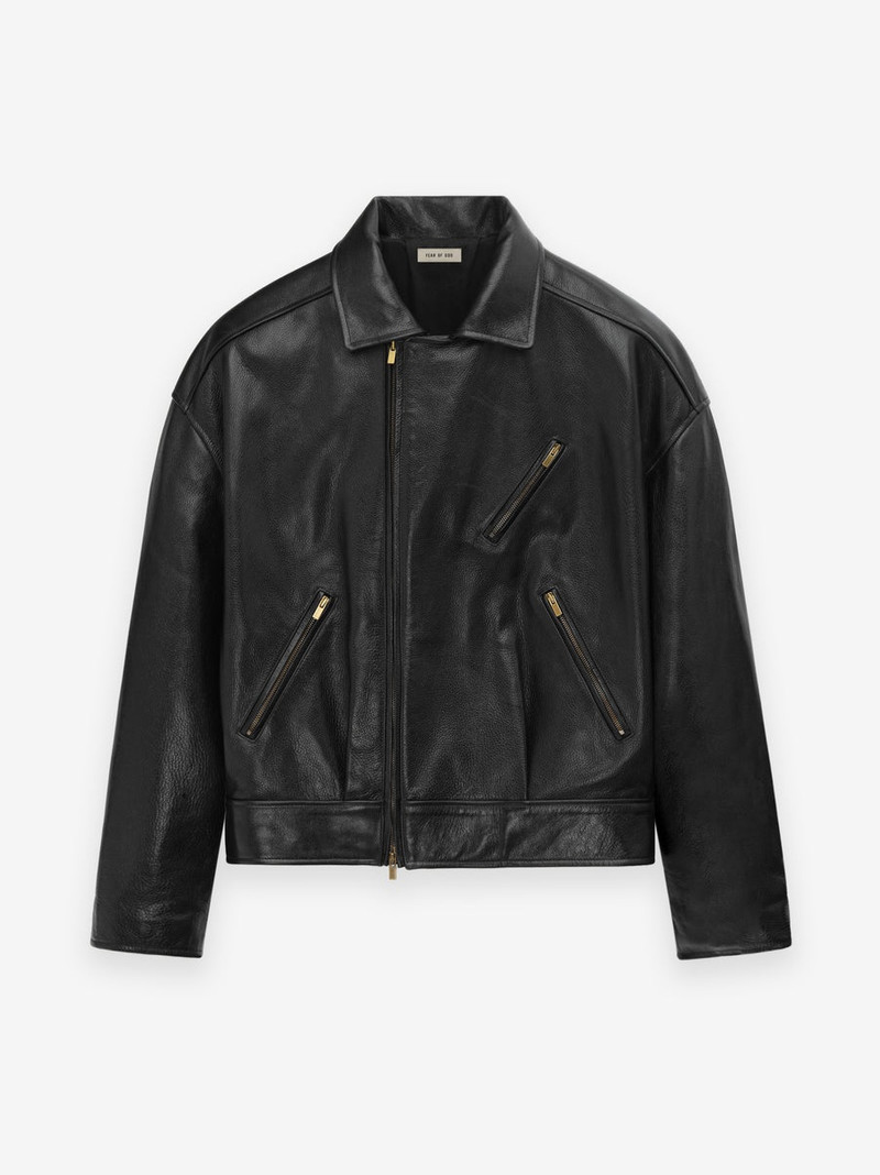 Leather Motorcycle Jacket 1