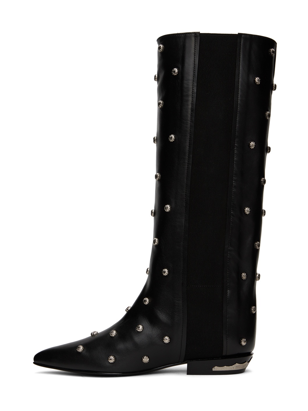 SSENSE Exclusive Black Embellished Boots - 3