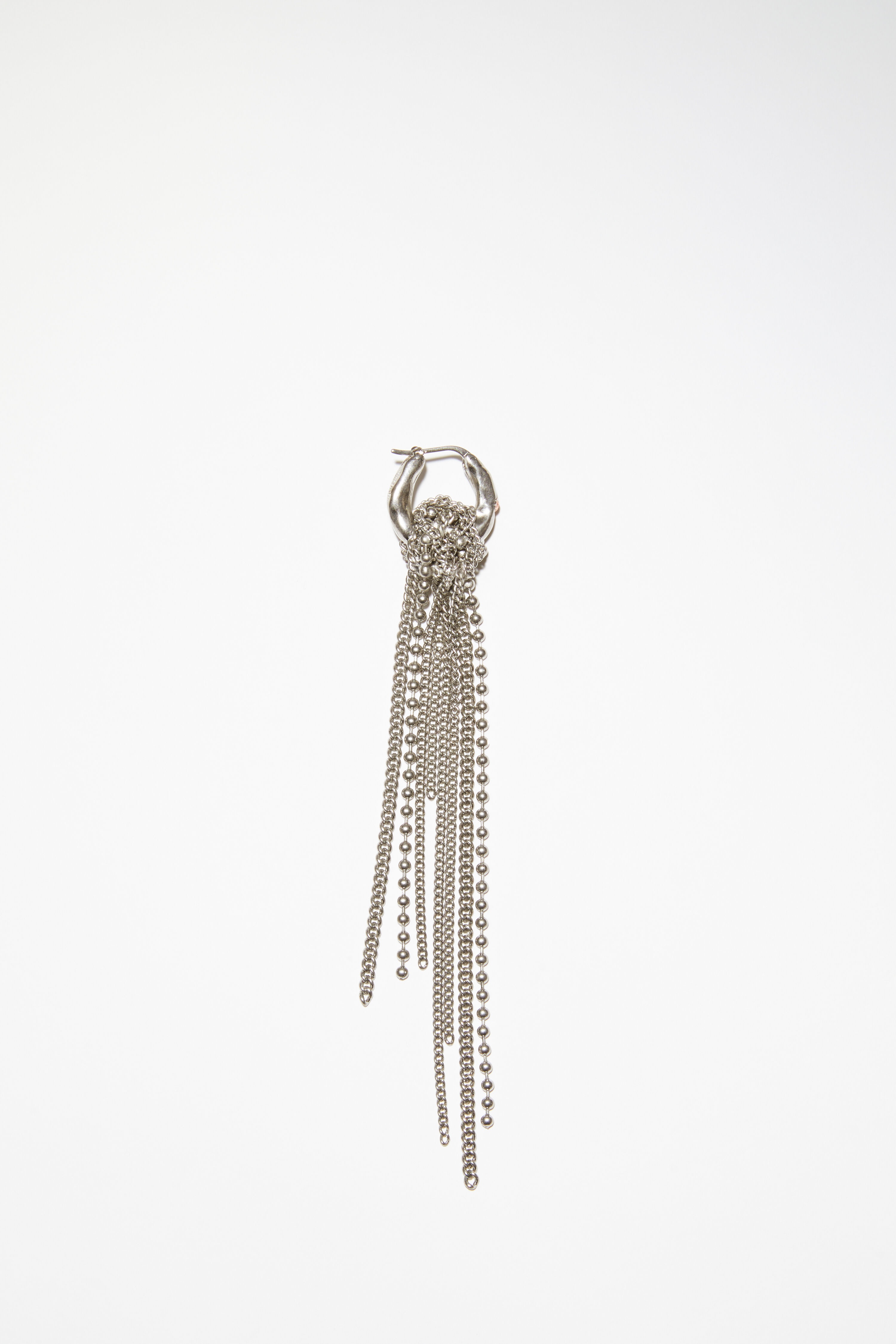 Multi chain earring - Silver/pink/pink - 1