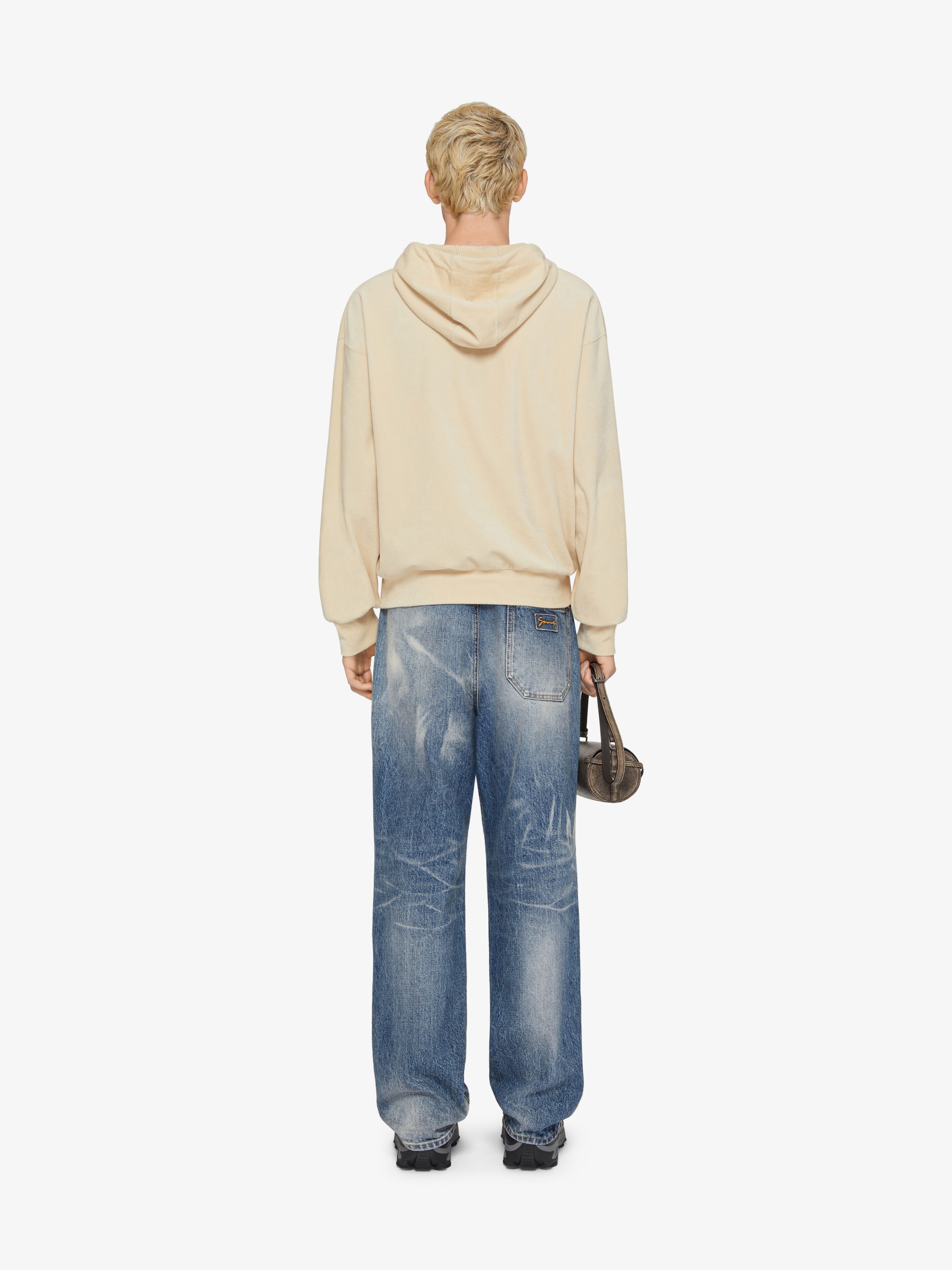 GIVENCHY HOODIE IN VELVET - 4