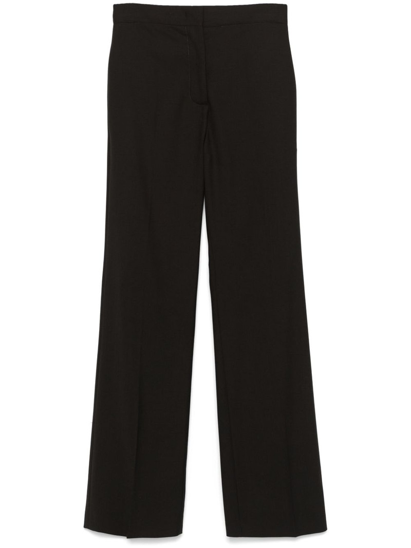 low-rise straight-leg trousers 1