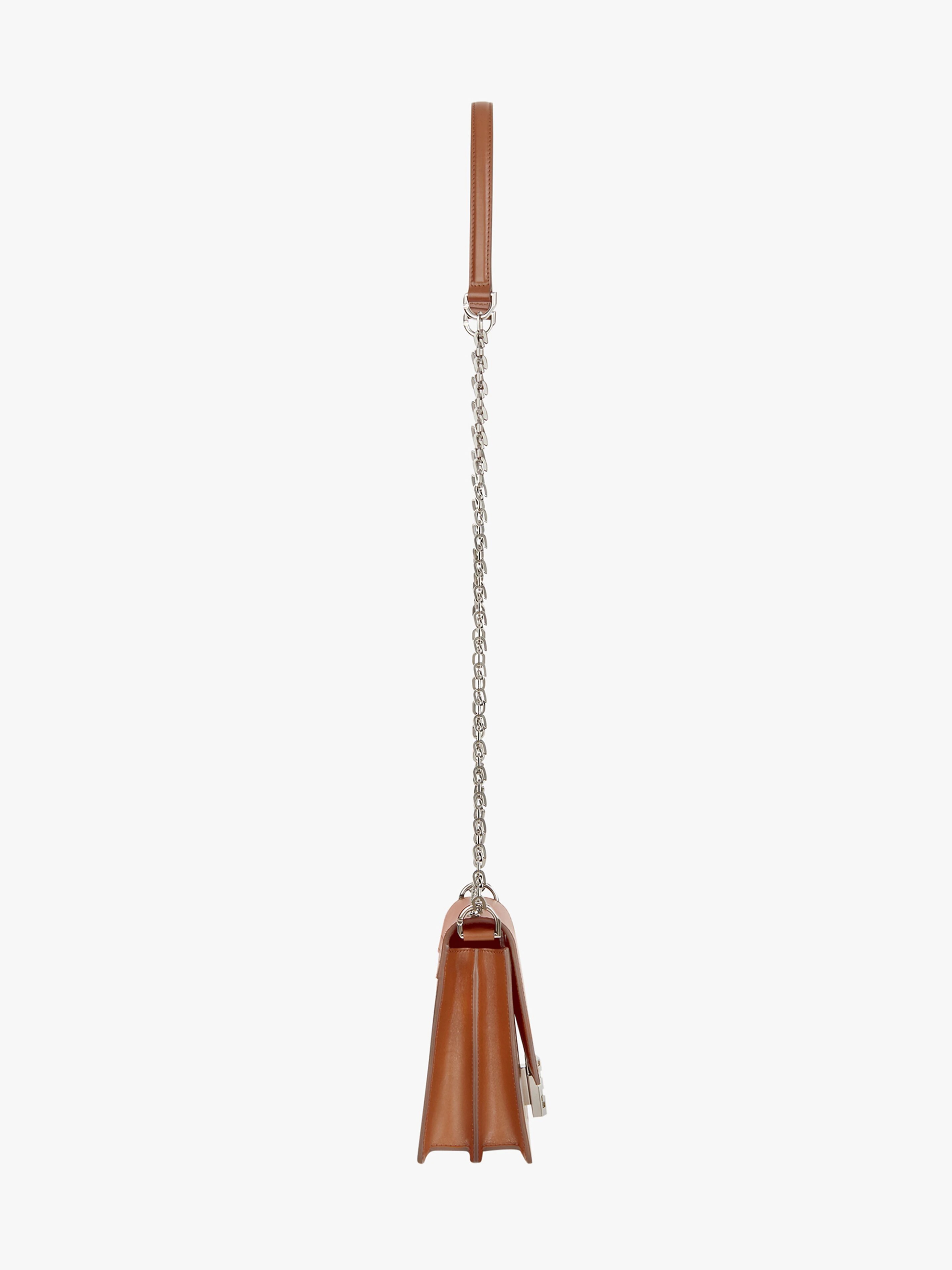 MEDIUM 4G BAG IN BOX LEATHER WITH CHAIN - 4