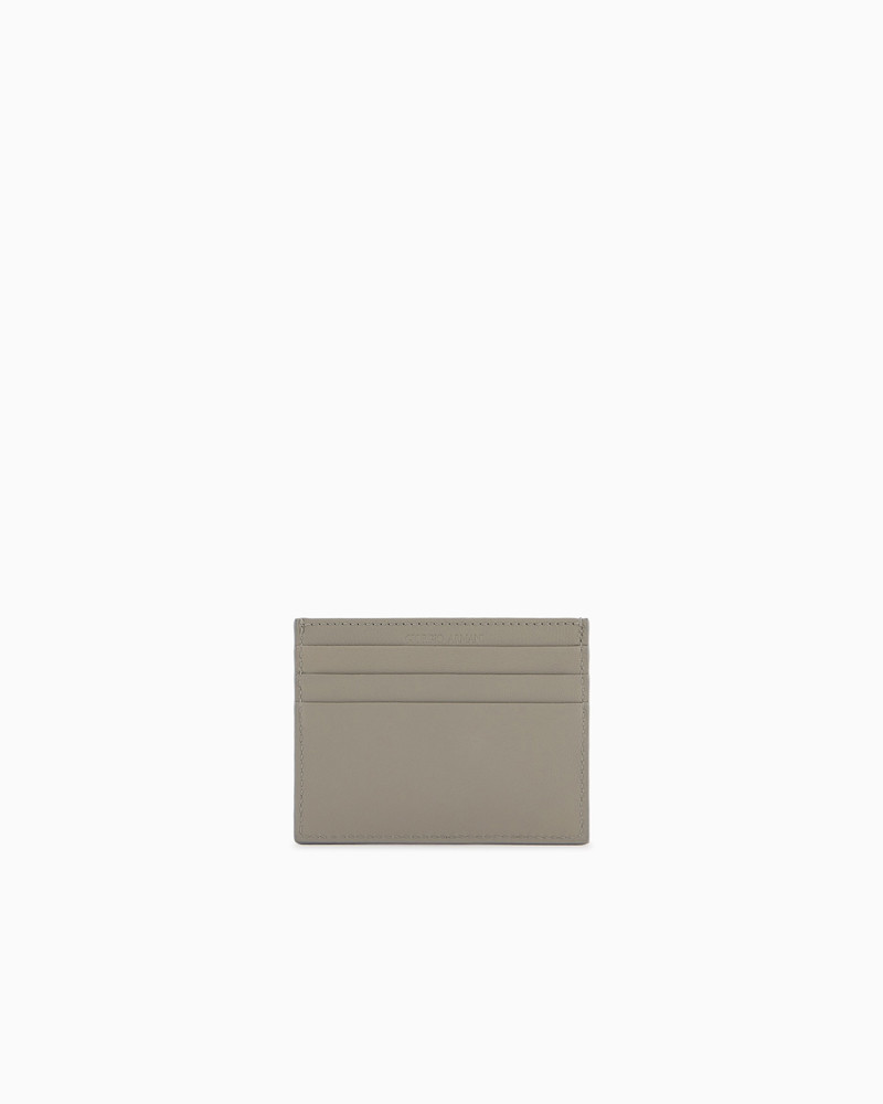 GIORGIO ARMANI NAPPA LEATHER CARD HOLDER outlook