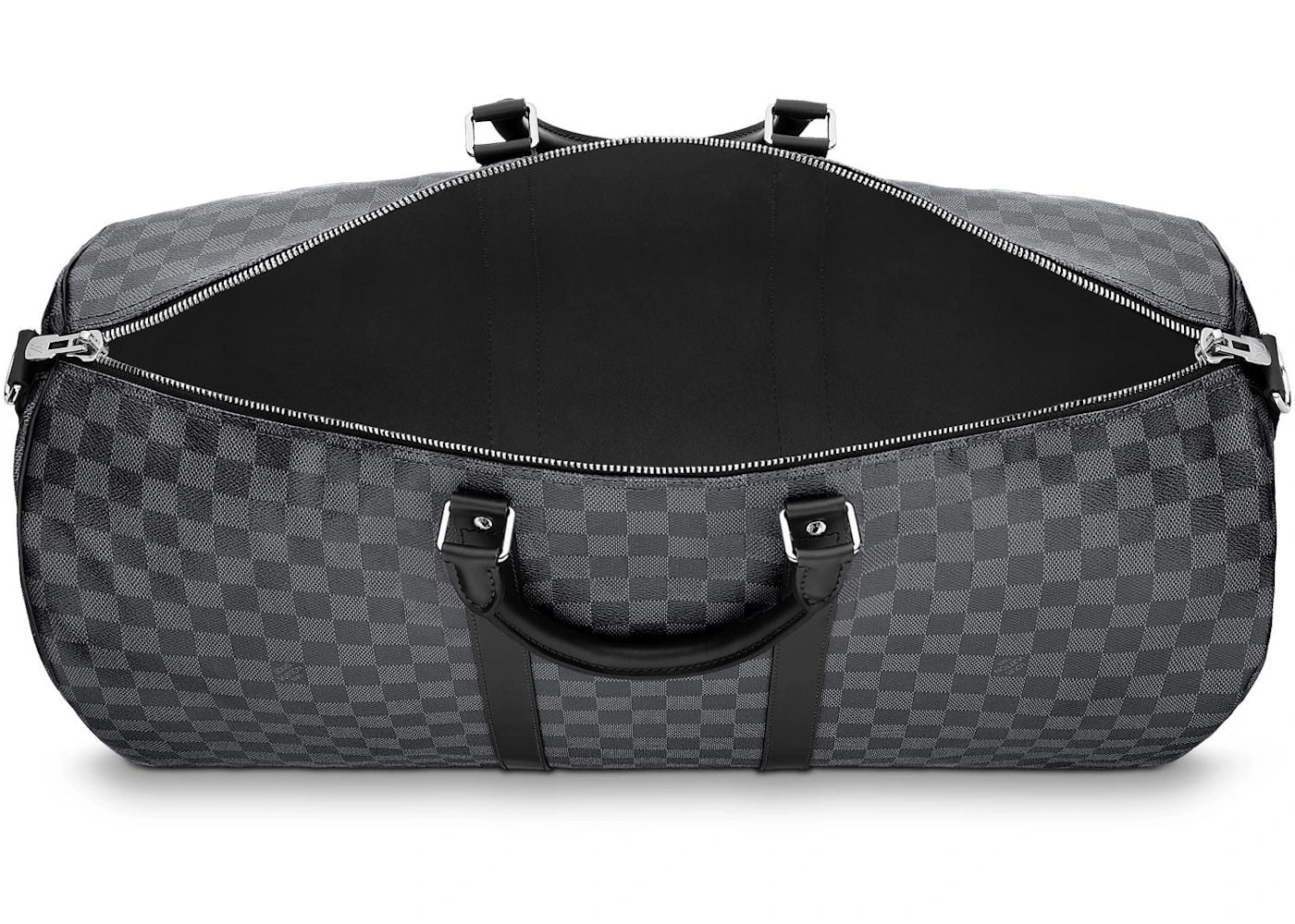 Louis Vuitton Keepall Bandouliere Damier Graphite 55 Black/Graphite - 3
