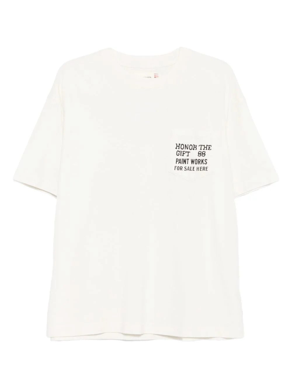 chest-pocket graphic-print t-shirt - 1