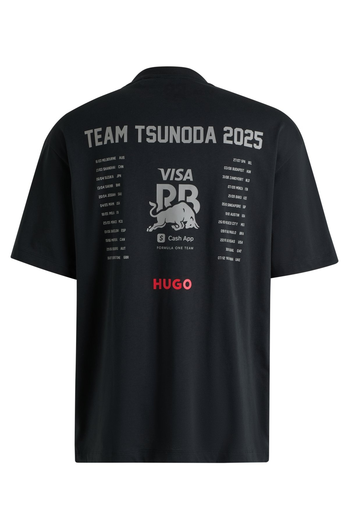 HUGO X VCARB FANWEAR T-SHIRT WITH YUKI TSUNODA PHOTO ARTWORK - 6