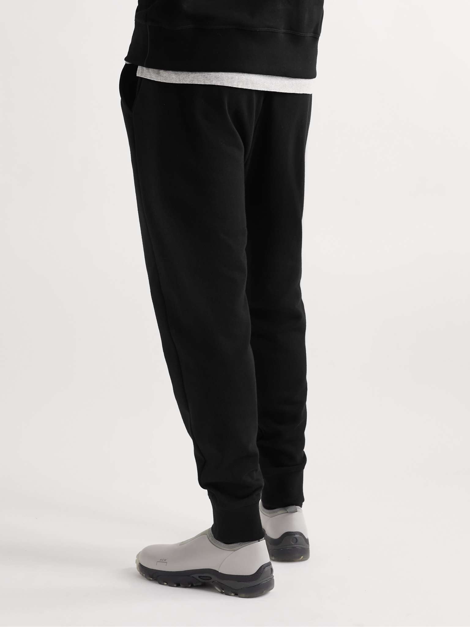 Huron Tapered Logo-Appliquéd Cotton-Jersey Sweatpants - 4
