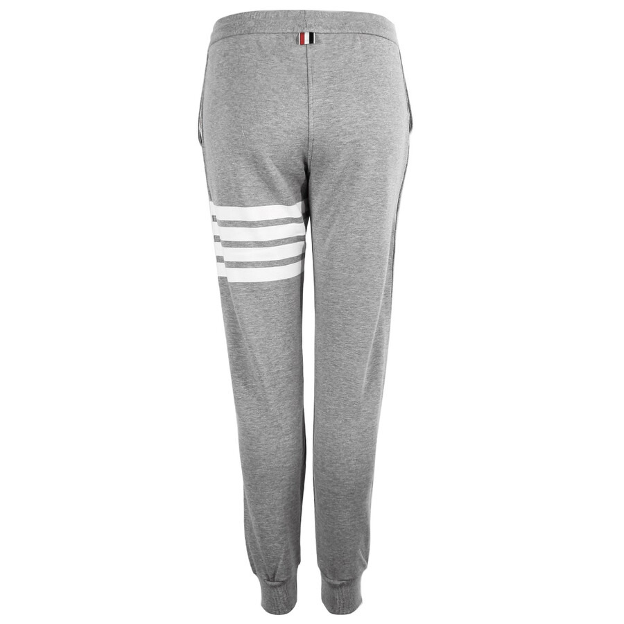 Thom Browne Light Grey 4-Bar Engineered Track Pants - 6