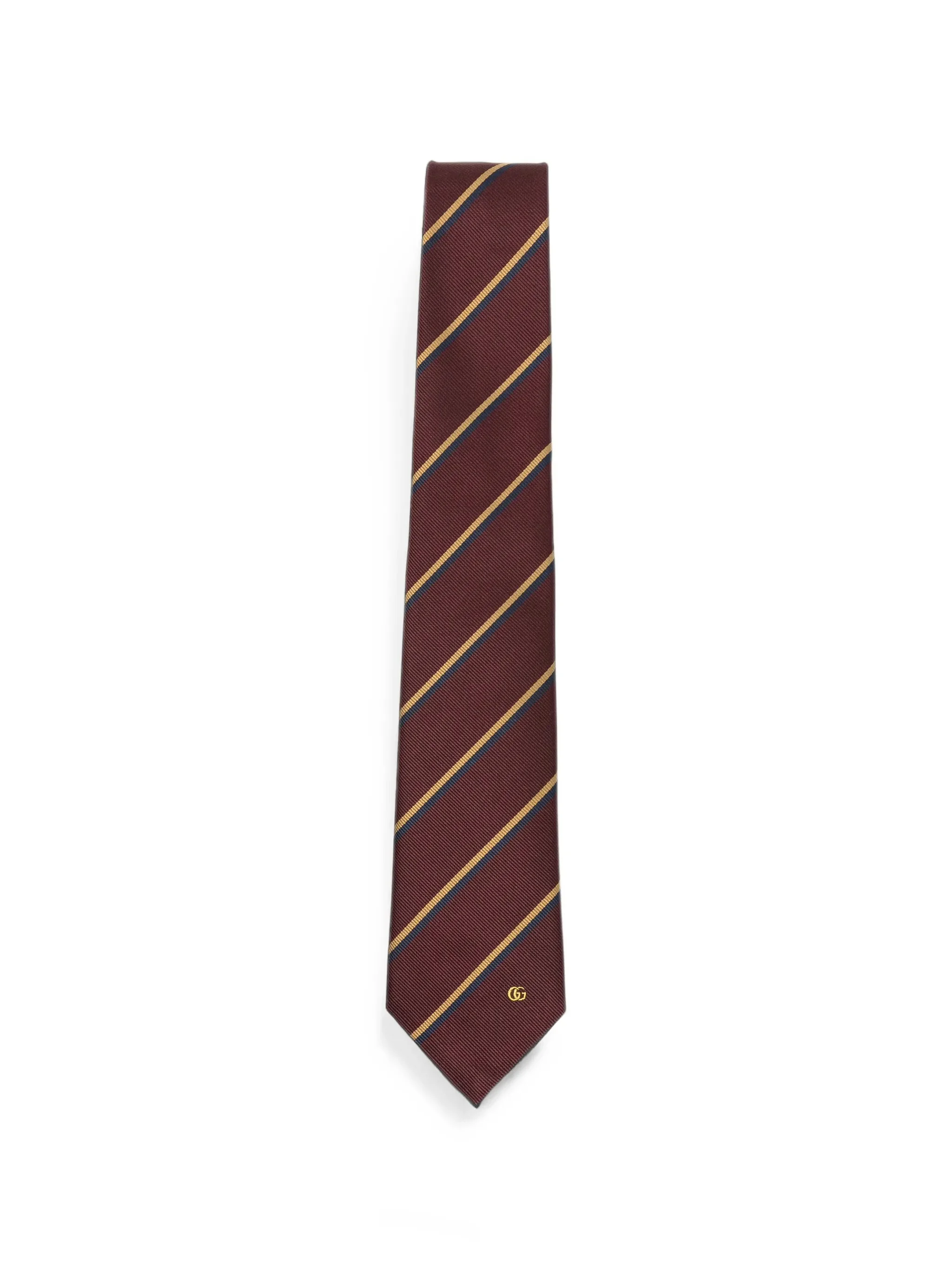 Gucci Interlocking-G Striped Tie - 1