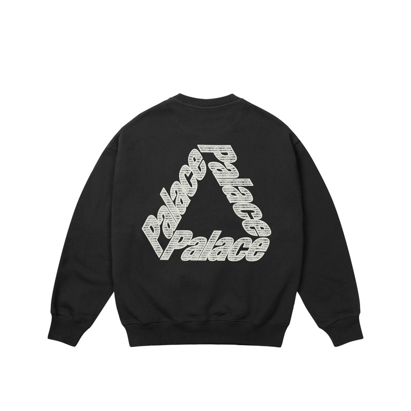 P3 CHAIN PUFF CREW BLACK 1