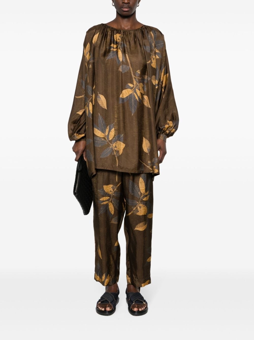 Tammy motif-print blouse - 2