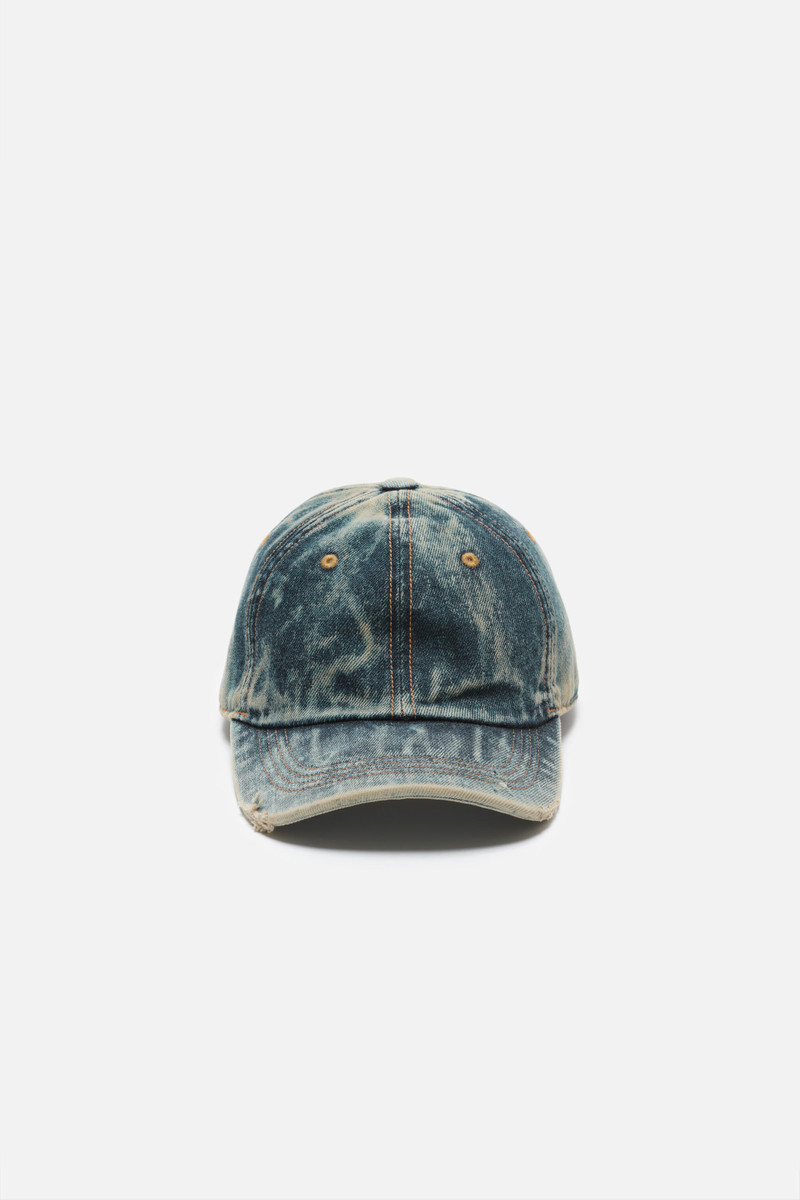 Denim logo cap - Mid blue 1
