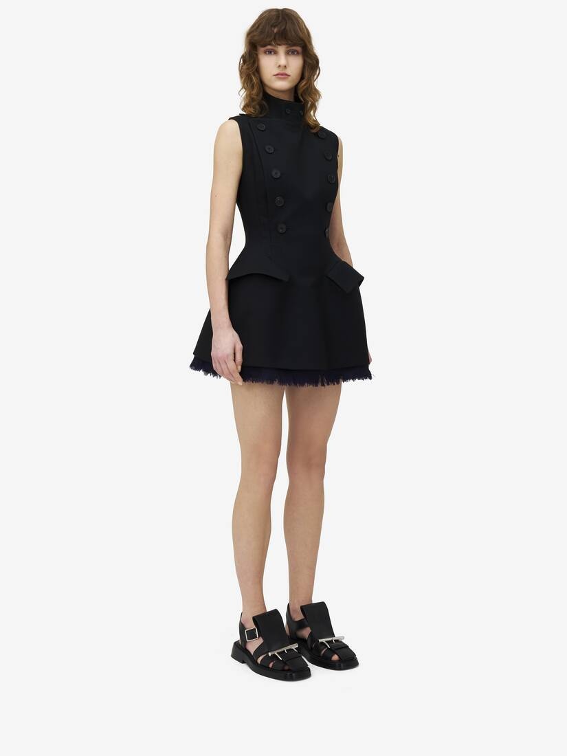 Pannier Mini Dress - 3