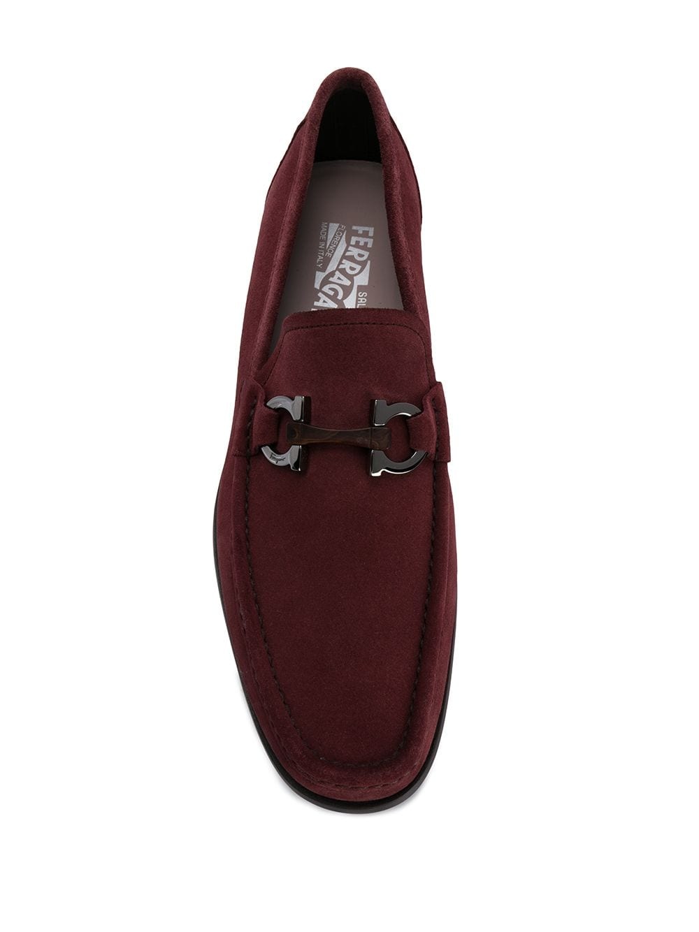 gancini buckle loafers - 4