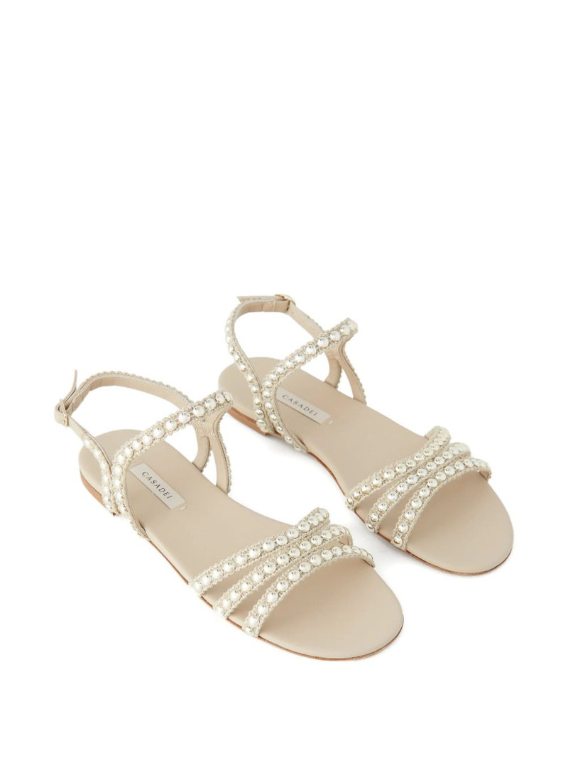 CASADEI embellished strappy sandals outlook