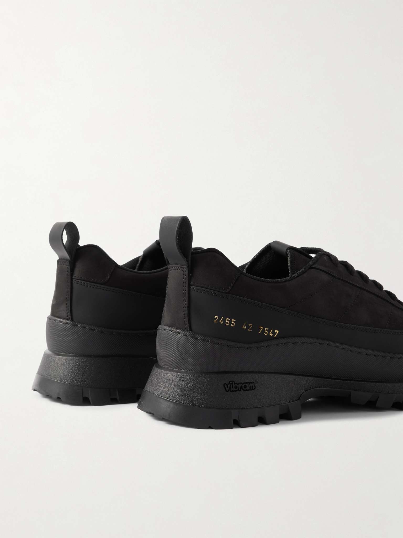 Track Hiker Rubber-Trimmed Suede Sneakers - 5