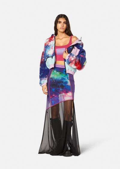 VERSACE JEANS COUTURE Galaxy Couture Maxi Skirt outlook