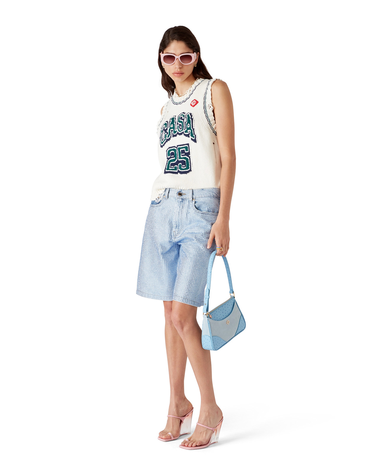 Intarsia Baseball Top | Casablanca Paris - 2